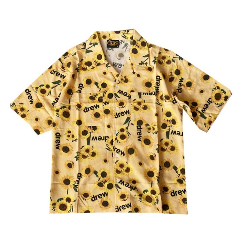 Drew House Rayon Camp Shirt Secret Sunflower